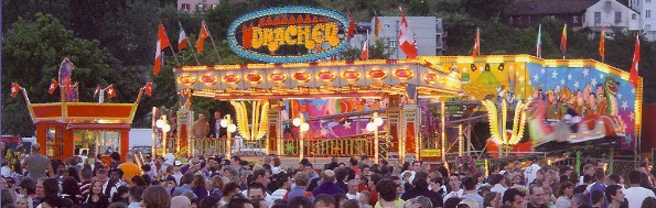Achterbahn Drachen